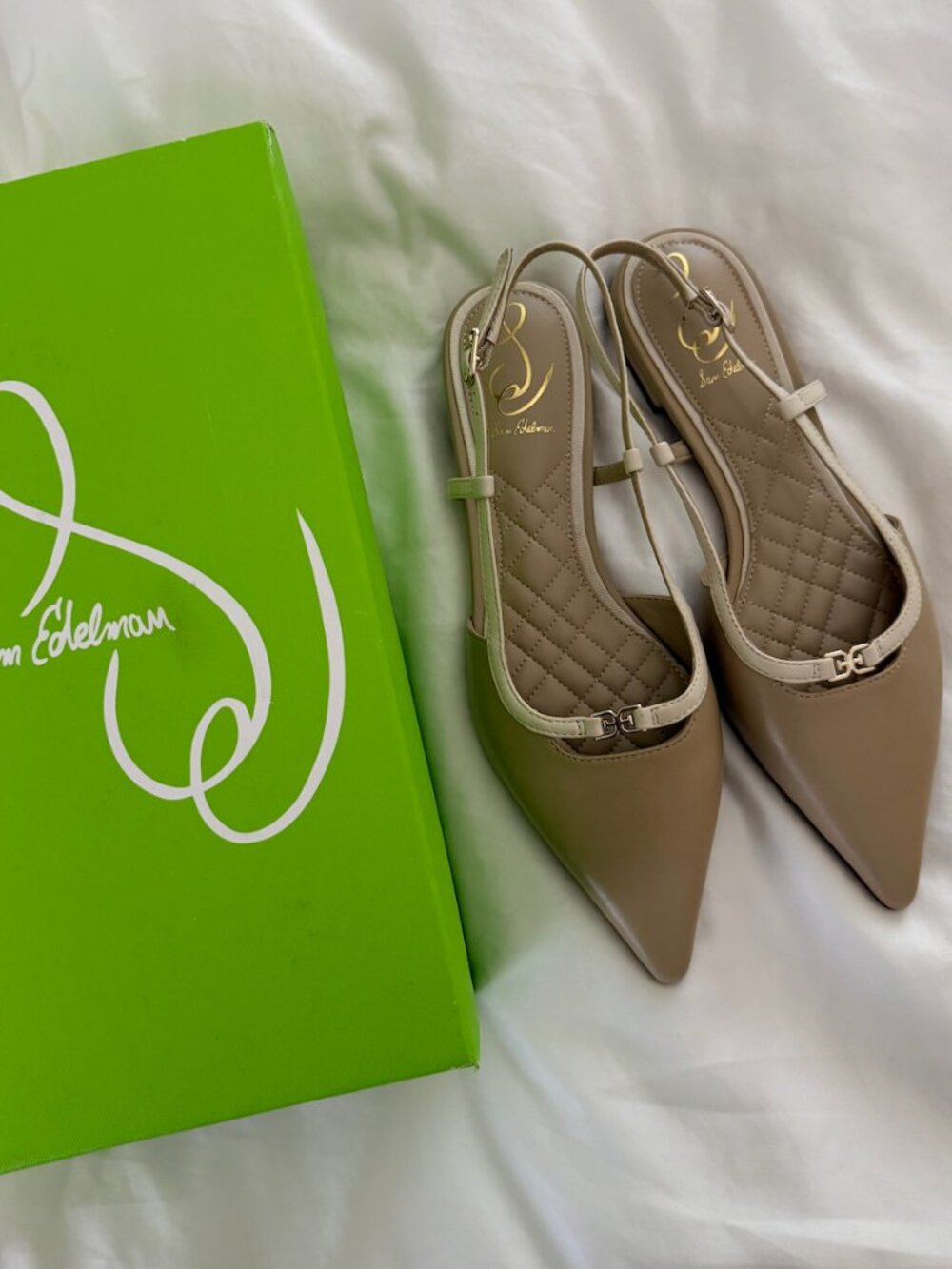 NEW Sam Edelman Cohen Slingback Pointed Toe Flat